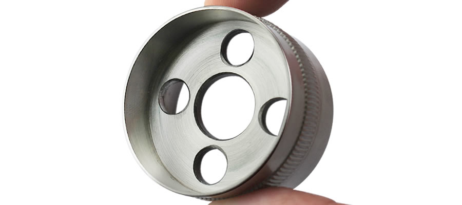 Areola Marker in stainless steel 42mm and 36mm textured edge