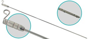Cánula infiltración 3.0mm, 34cm acople Luer Lock